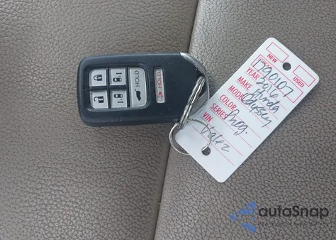 2016 Honda Odyssey Ex-L from USA, damaged, VIN 5FNRL5H6XGB149712